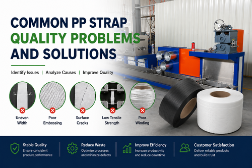 Najnowsze rozwiązania firmy o Common PP Strap Quality Problems and Solutions | Yongxing Zhanxing