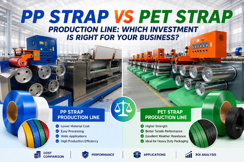 Najnowsze rozwiązania firmy o PP Strap vs PET Strap Production Line: Which Investment Is Right for Your Business? | Yongxing Zhanxing