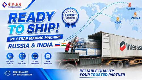 Najnowsze wiadomości o Single Screw PP Strap Making Machines Shipped to Russia and India