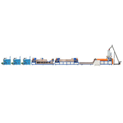PP Single Screw Carton Box Plastic Strap Production Line dla granulów