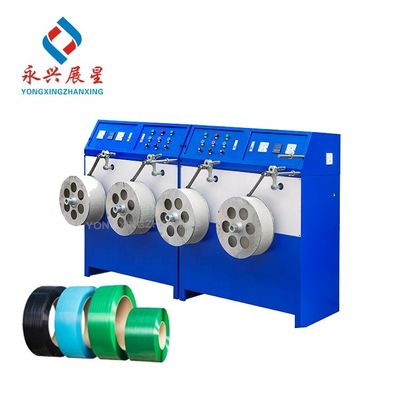 Dobra cena. Podwójny dysk Rewinder Plastikowy PET Strapping Band Winding Machine Automatyczny w Internecie