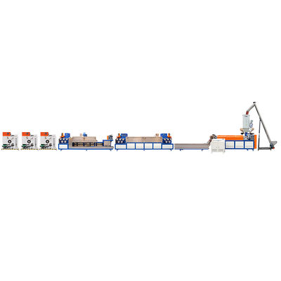 Jakość  Fully Automatic PP Strap Production Line , 9mm PP Packing Belt Extrusion Machine fabryka