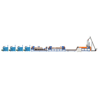 ISO9001 PP Strap Extrusion Machine , Plastic Strap Making Machine